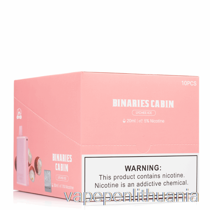 [10 Pakuočių] Horizon Binaries Kabina 10000 Vienkartinių Vape Skysčio